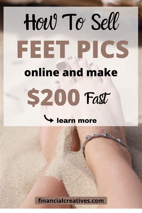 How to Sell Feet Pics and Make Extra Money 2024